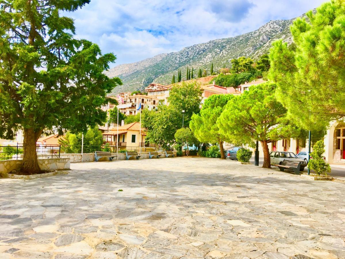 Delphi Celebrity V I P The Navel Of The Earth, Center-Delphi-Penthouse Galaxy&Sky Panoramic View, Harmony&Yoga Διαμέρισμα Εξωτερικό φωτογραφία